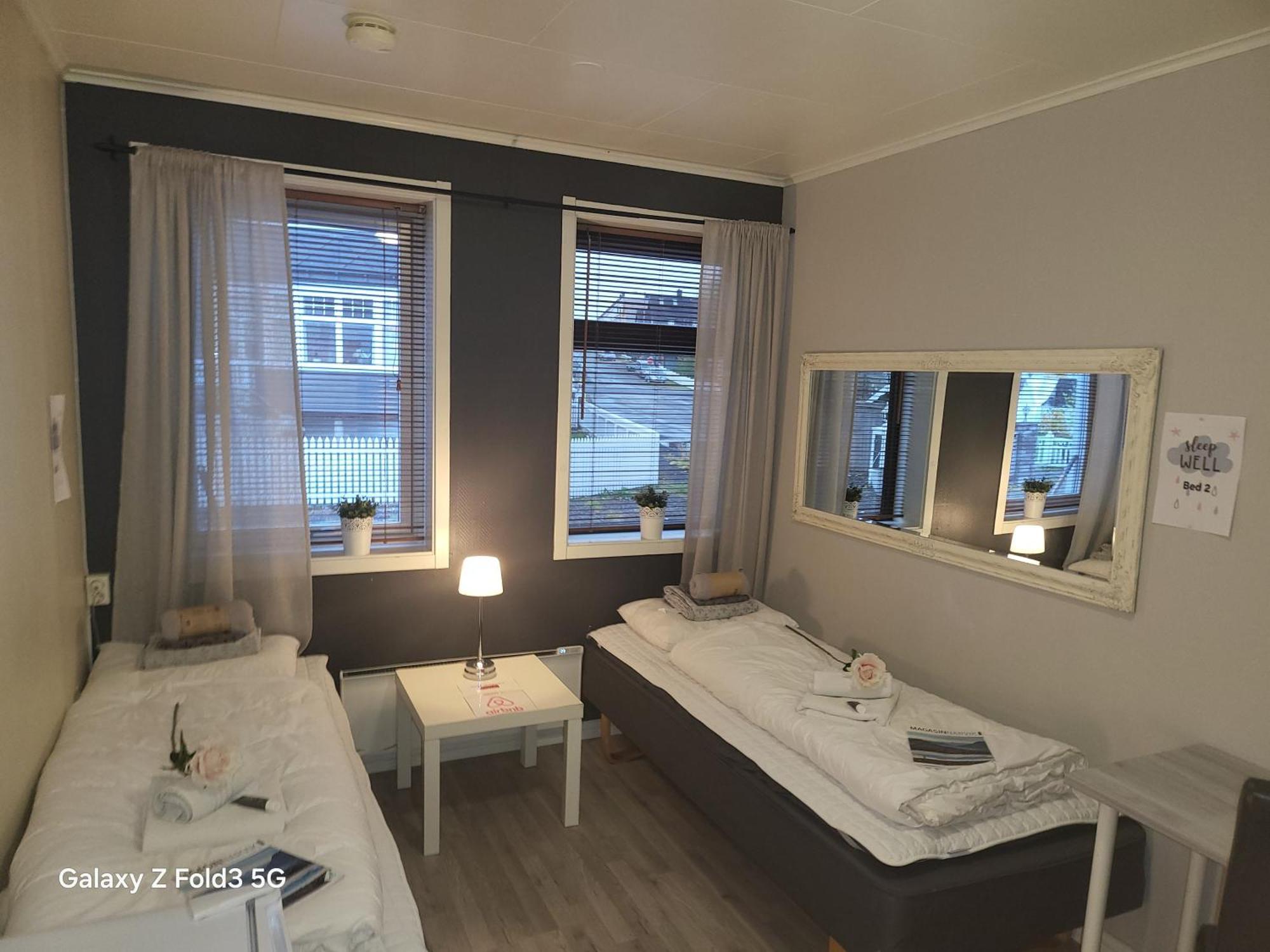 Koselig Leilighet I Narvik Sentrum 5 Soveplasser Gratis Parkering Og Gratis Internett Exterior foto